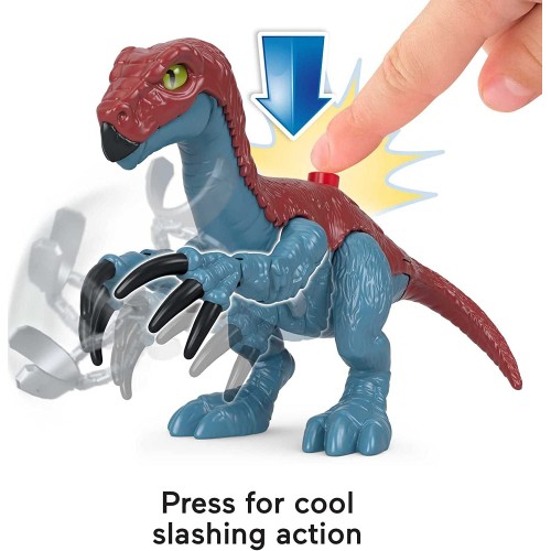 Mattel Imaginext Jurassic World: Dominion Therizinosaurus Dinosaur & Owen Figure Set GVV65 / GVV63 887961933499