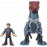 Mattel Imaginext Jurassic World Dominion Therizinosaurus Dinosaur And Owen Figure Set GVV65 / GVV63 887961933499