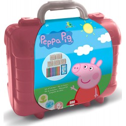 Gama Brands Σετ βαλιτσάκι Travel με είδη ζωγραφικής Peppa 15242875 8009233428751
