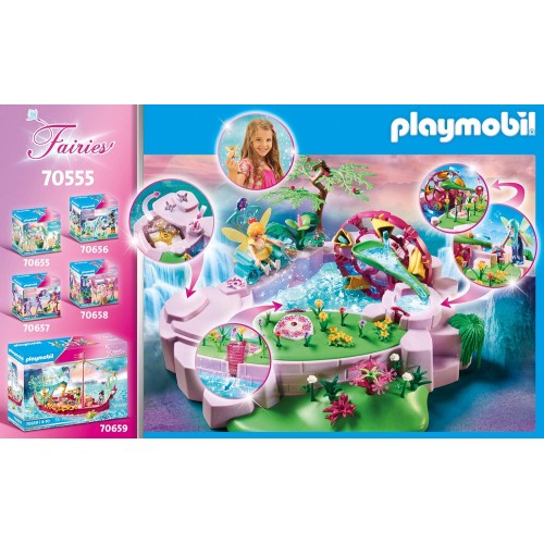 Playmobil Fairies Magic Lake Κρυστάλλινη Νεραιδολίμνη 70555 4008789705556