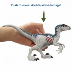 Mattel Jurassic World Dominion Extreme Damage Velociraptor Dinosaur Action Figure GWN13 / GWN14 887961943757