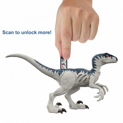 Mattel Jurassic World Dominion Extreme Damage Velociraptor Δεινόσαυρος Με Σπαστά Μέλη GWN13 / GWN14 887961943757