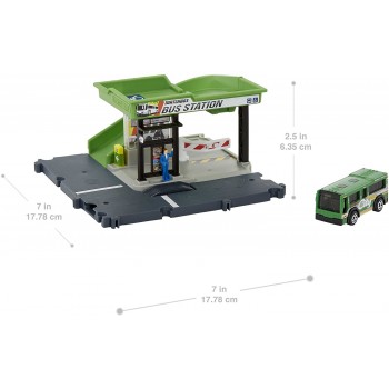 Mattel Action Drivers Bus Station Σταθμός Λεωφορείων HJT89 / HDL08 194735025923
