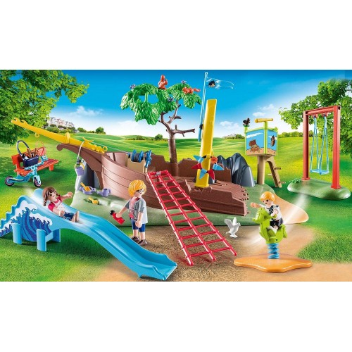 Playmobil City Life Παιδική Χαρά Το Καράβι 70741 4008789707413