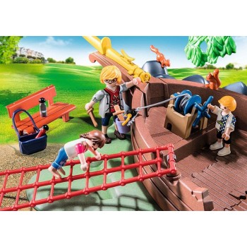 Playmobil City Life Παιδική Χαρά Το Καράβι 70741 4008789707413