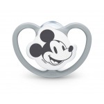 NUK Space Disney Mickey & Minnie 18-36M Silicone Pacifier 1P. 10739747 4008600402237