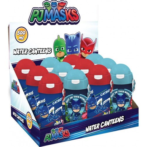 Diakakis imports Water Canteen 500Ml  9X19 Pj Masks 000484262 5205698557262