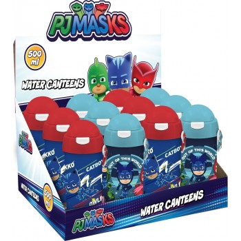 Diakakis imports Water Canteen 500Ml  9X19 Pj Masks 000484262 5205698557262
