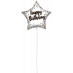 PROCOS White Gold Birthday Foil 46 Cm 092417 5201184924174