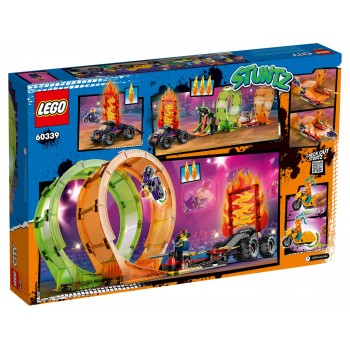 LEGO City Ακροβατική Αρένα Με Διπλό Λουπ 60339 5702017162089
