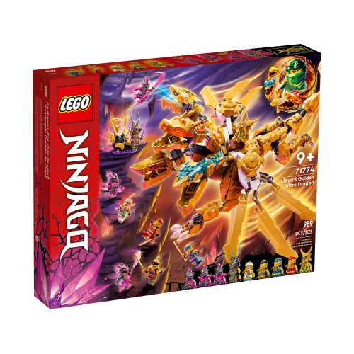 LEGO Ninjago Χρυσός Σούπερ Δράκος Του Λόιντ 71774 5702017152066