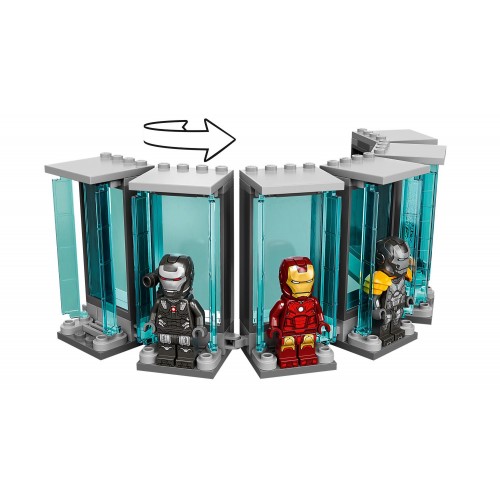 LEGO Marvel Super Heroes Iron Man Armory 76216 5702017154596