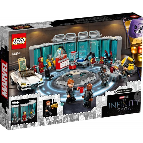 LEGO Marvel Super Heroes Iron Man Armory 76216 5702017154596