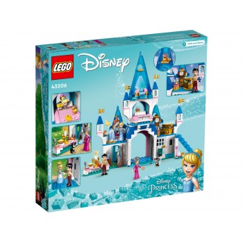 LEGO Disney Princess Το Κάστρο Της Σταχτοπούτας Και Του Πρίγκιπα 43206 5702017154336