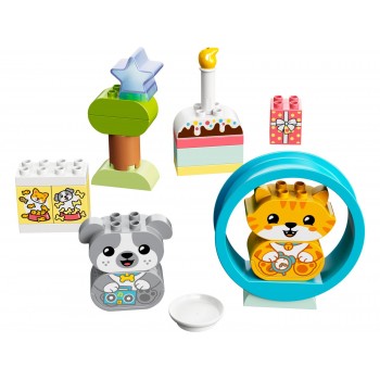LEGO DUPLO Το Πρώτο Μου Κουτάβι & Γατάκι Με Ήχους 10977 5702017153612