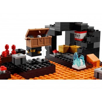 LEGO Minecraft Ο Προμαχώνας Του Νέδερ 21185 5702017156637