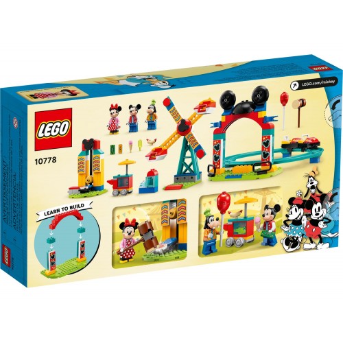 LEGO Disney Διασκέδαση Στο Λούνα Παρκ Με Μίκυ, Μίννι & Γκούφι 10778 5702017153476