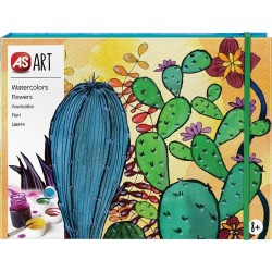 As company Art Watercolors Flowers For Ages 8+ 1038-21041 5203068210410