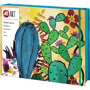 As company Art Watercolors Flowers For Ages 8+ 1038-21041 5203068210410