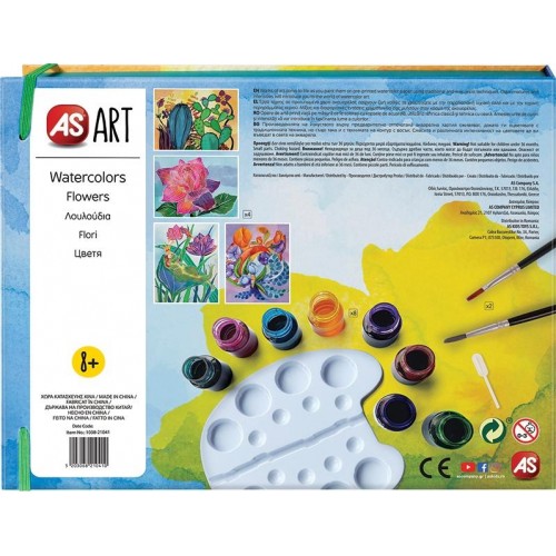 As company Art Watercolors Flowers For Ages 8+ 1038-21041 5203068210410