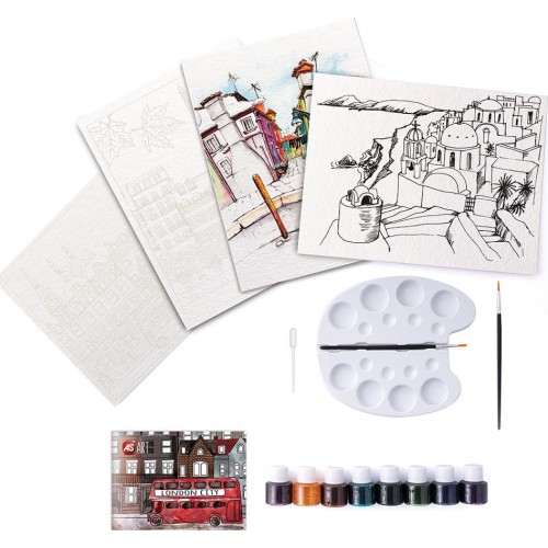 As company Art Watercolors Cities For Ages 8+ 1038-21042 5203068210427