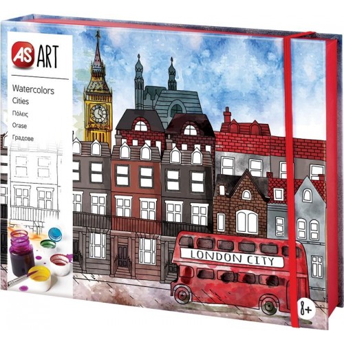 As company Art Watercolors Cities For Ages 8+ 1038-21042 5203068210427