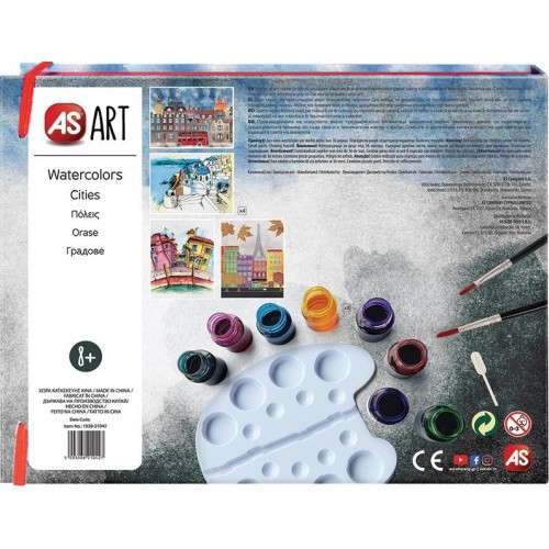 As company Art Watercolors Cities For Ages 8+ 1038-21042 5203068210427