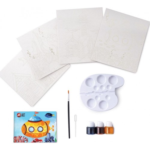 As company Art Watercolors Marine For Ages 6+ 1038-21043 5203068210434