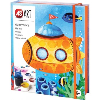 As company Art Watercolors Marine For Ages 6+ 1038-21043 5203068210434