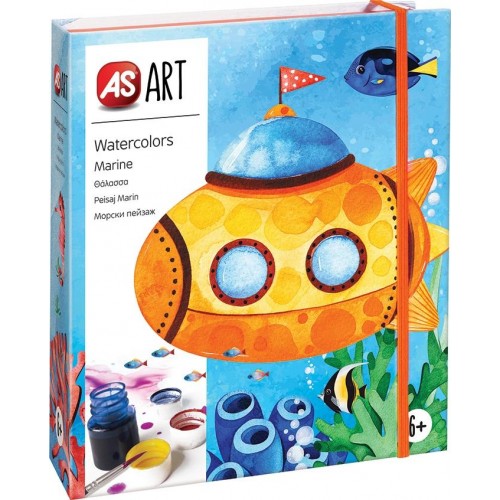 As company Art Watercolors Marine For Ages 6+ 1038-21043 5203068210434