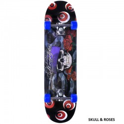 ΑΘΛΟΠΑΙΔΙΑ Skateboard No 2 SKULL & ROSES 001.4000 9985777003618