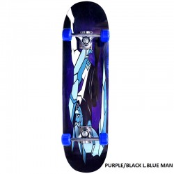 ΑΘΛΟΠΑΙΔΙΑ Skateboard No 2 PURPLE/BLACK L.BLUE MAN 001.4000 9985777003632