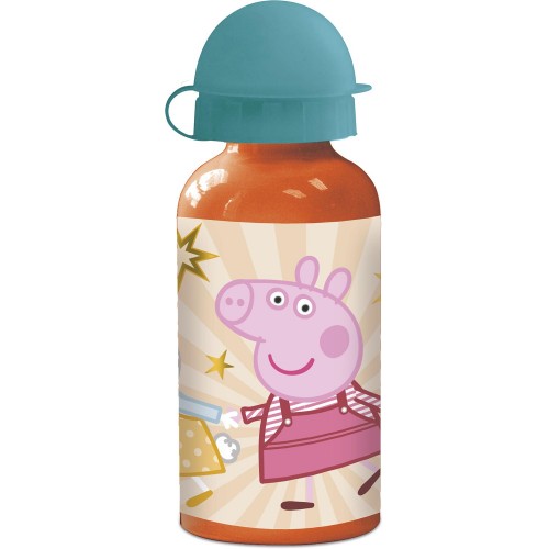 Stor Aluminum Cistern With Straw Peppa Pig 400Ml 530-41234 8412497412341