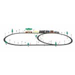 Toys-shop Choice B/O Τρένο Σιδηρόδρομος Σετ Με Φώτα JB049012 6990416490127