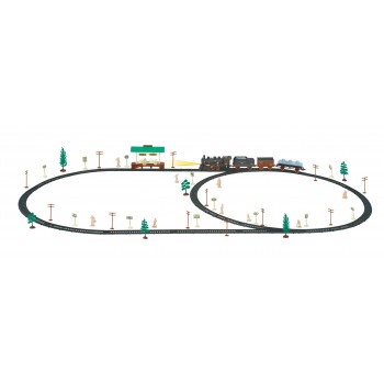 Toys-shop Choice B/O Τρένο Σιδηρόδρομος Σετ Με Φώτα JB049012 6990416490127