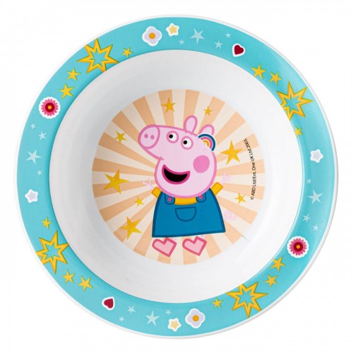 Stor Plastic Peppa Food Bowl B41246 8412497412464