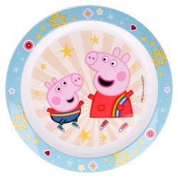Stor Πλαστικο Πιάτο Ρηχό Peppa 22Cm B41247 8412497412471