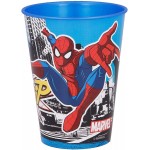 Stor Plastic Glass Spiderman 260Ml B51307 8412497513079