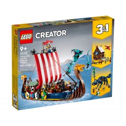 LEGO Creator Πλοίο Βίκινγκ Και Το Ερπετό Μίντγκαρντ 31132 5702017153230
