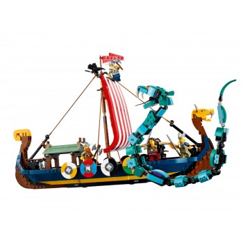 LEGO Creator Πλοίο Βίκινγκ Και Το Ερπετό Μίντγκαρντ 31132 5702017153230