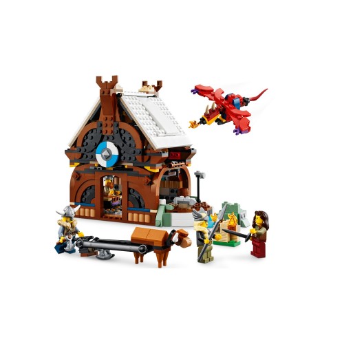 LEGO Creator Πλοίο Βίκινγκ Και Το Ερπετό Μίντγκαρντ 31132 5702017153230