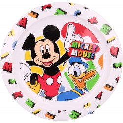 Stor Plate For Children - Without BPA - Suitable For Microwave | Mickey Cool Summer B50147 8412497501472