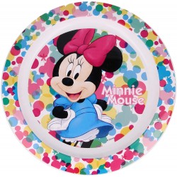 Stor Plate For Children - Without BPA - Suitable For Microwave | Minnie Feel Good B51147 8412497511471