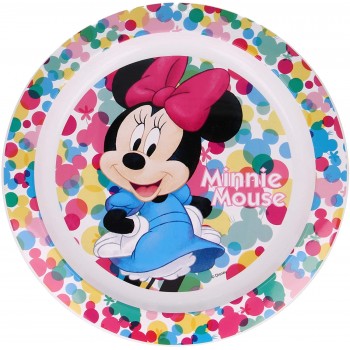 Stor Πιάτο Ρηχό Minnie Feel Good Χωρίς BPA Κατάλληλο Για Φούρνο Μικροκυμάτων B51147 8412497511471