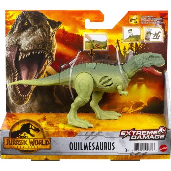 Mattel Jurassic World Extreme Damage Dinosavroabouls With Member Members Quilmesaurus GWN13 / GWN17 887961943733