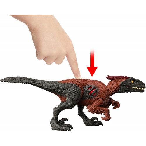 Mattel Jurassic World Extreme Damage Dinosavroabouls With Member Members Pyroraptor GWN13 / GWN18 887961943696
