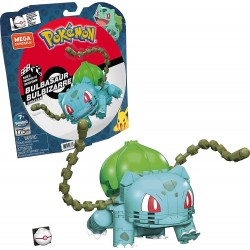 MEGA Construx Pokemon Bulbasaur, 175 Bricks And Pieces Over 4-Inches Tall GKY95 / GVK83 887961928761