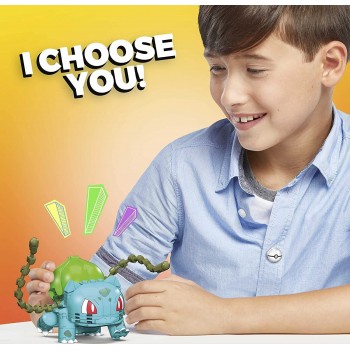 MEGA Construx Pokemon Bulbasaur, 175 Bricks And Pieces Over 4-Inches Tall GKY95 / GVK83 887961928761