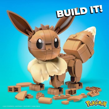 MEGA Pokemon Eevee Construction Set 215 Τεμάχια GKY95 / HDL84 194735026609