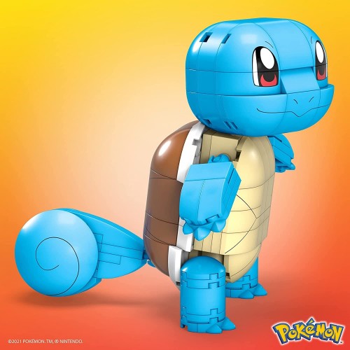 MEGA Pokemon Build And Show Squirtle, Building Set With 199 Bricks Special Pieces GKY95 / GYH00 887961971538